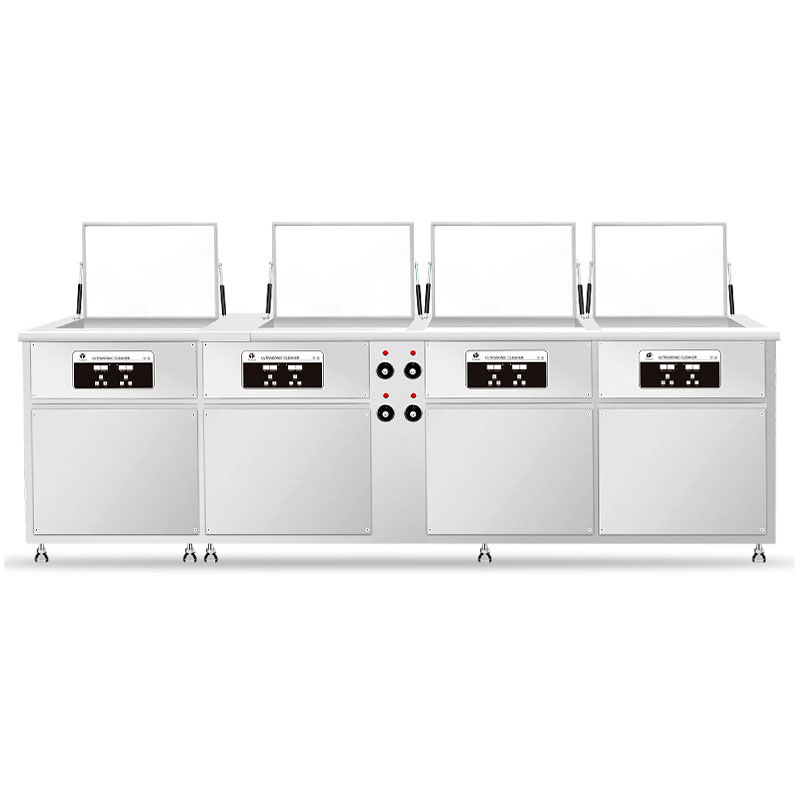 Aerospace parts ultrasonic cleaning - turbine blades, hydraulic components, critical assemblies