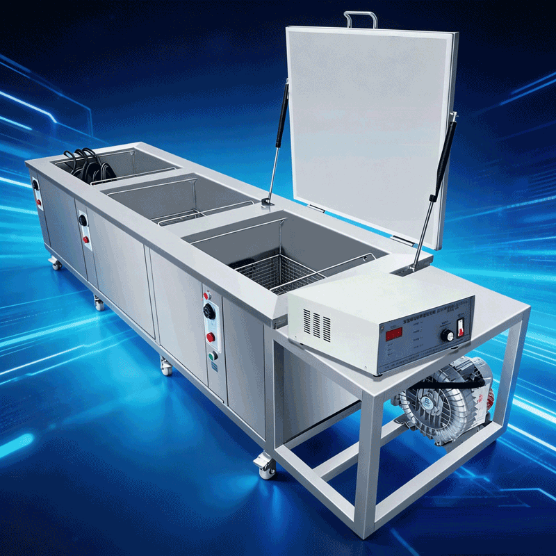 Industrial ultrasonic generator with digital controls