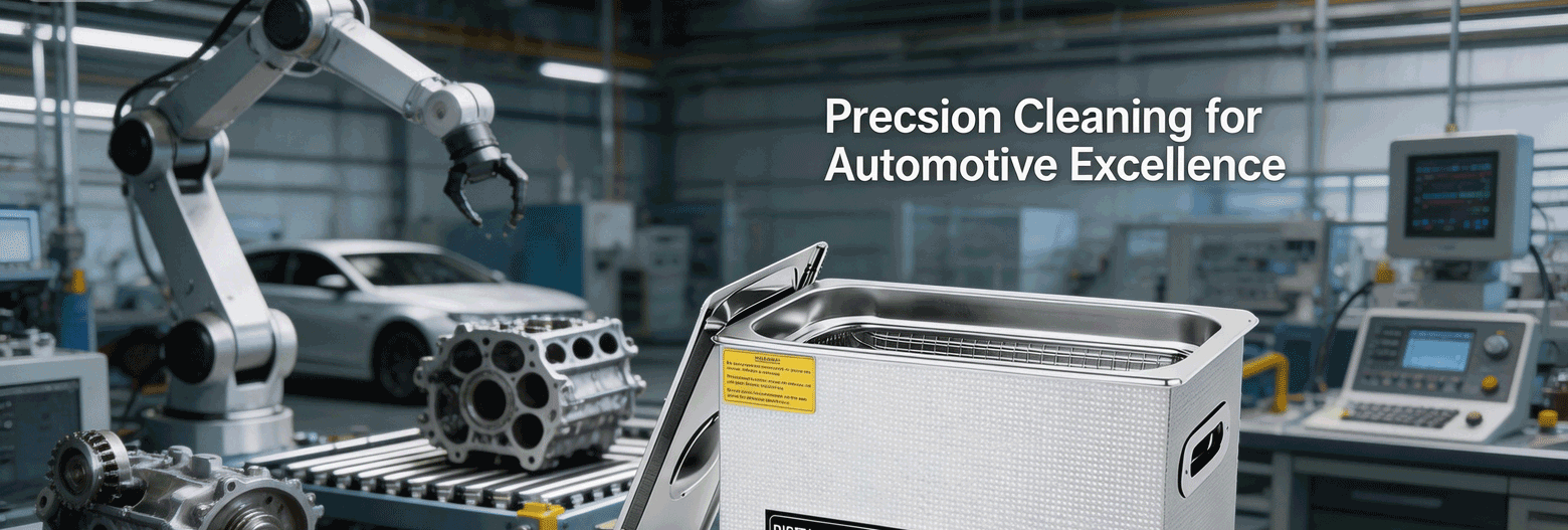 Electronics ultrasonic cleaning - PCBs, components, circuit boards