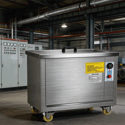 Ultrasonic cleaning of printed circuit boards and electronic components